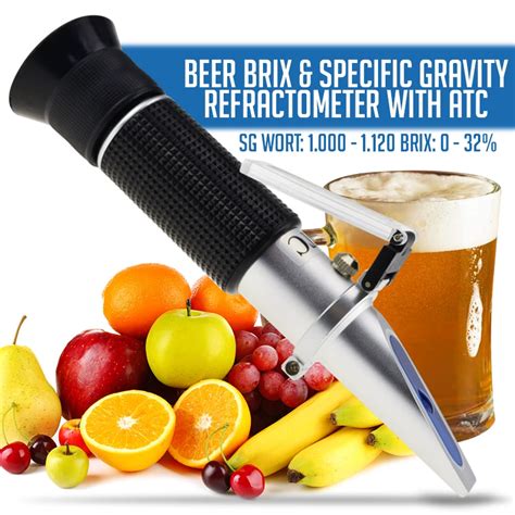 refractometer for beer making